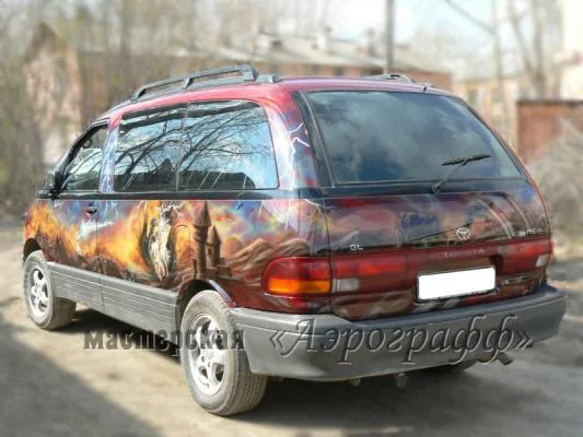 Toyota Previa - Войны магов