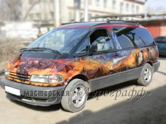 Toyota Previa - Войны магов