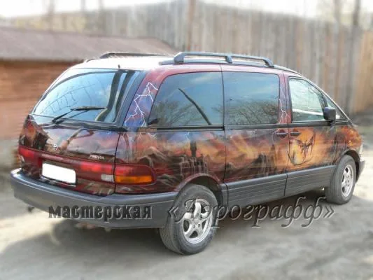 Toyota Previa - Войны магов