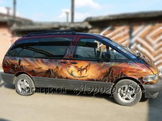 Toyota Previa - Войны магов