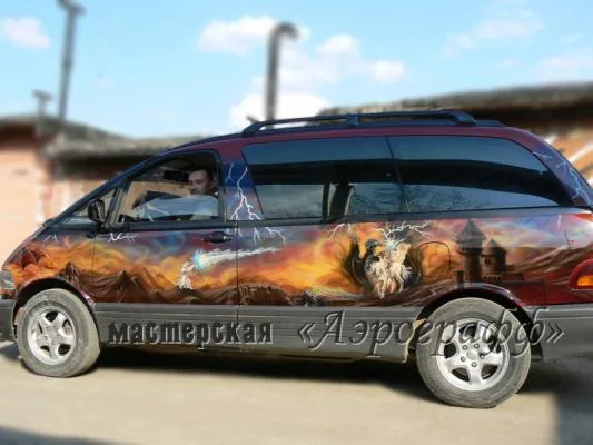 Toyota Previa - Войны магов