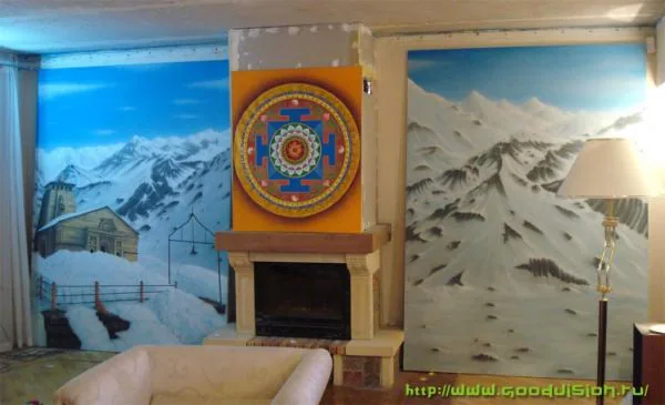 Mountain (acril on canvas)