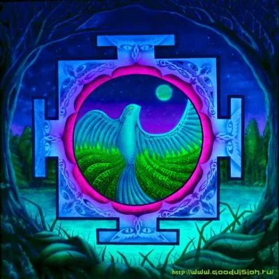 Night soul (acril on canvas) 1.3 m x 1.3m