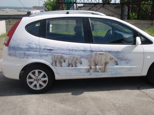 Chevrolet Rezzo - К северному полюсу