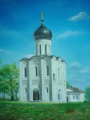 Картина. Выполнена на фанере.