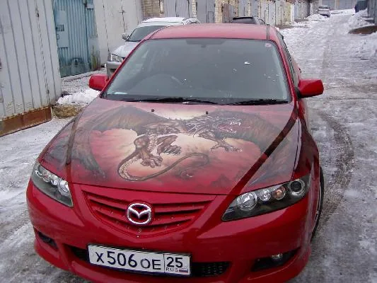 задраконеная мазда